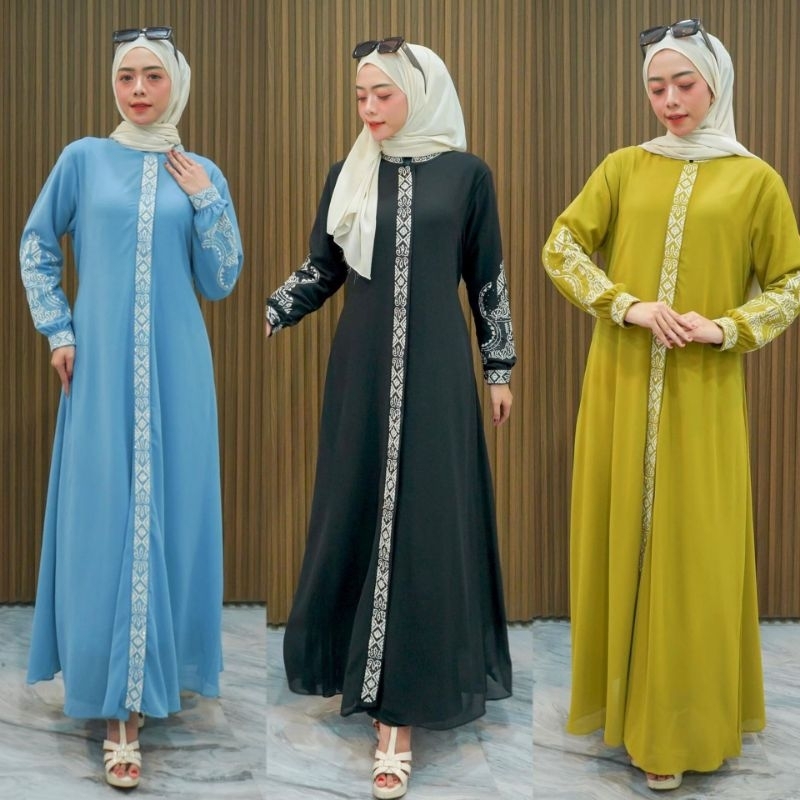 GAMIS Ceruty Bordir PREMIUM