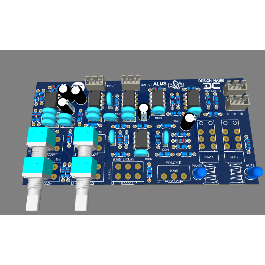PCB ALMS MAM  DOBEL LAYER