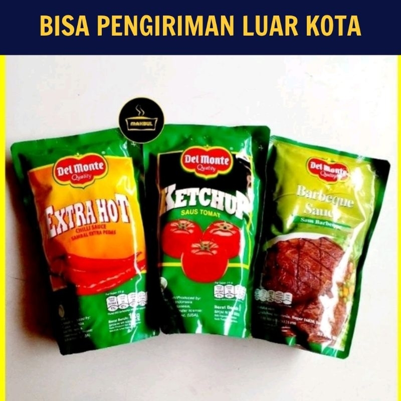 

DELMONTE / Del Monte Sambal Extra Hot, Tomat, Barbeque 1kg