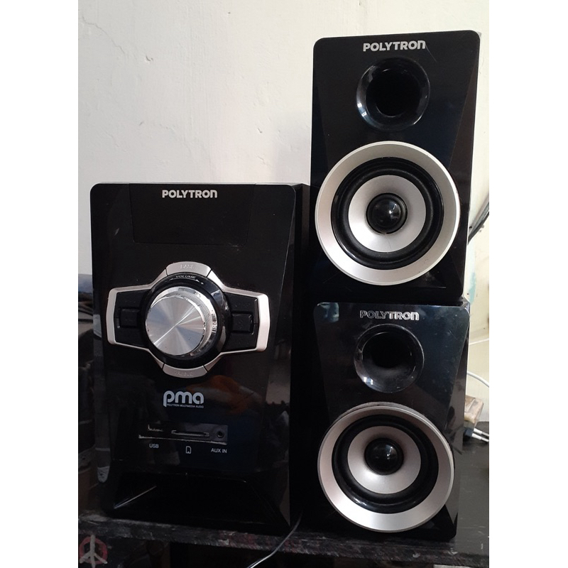 Preloved speaker polytron PMA 9311 speaker bluetooth polytron speaker besar second preloved speaker 