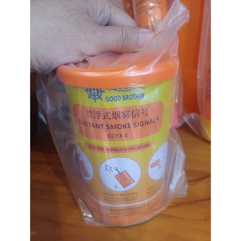 Smoke Bomb Buoyancy Floating Emergency Signal Bom Good Brother Asap Marine Safety Kapal Alat Keselam