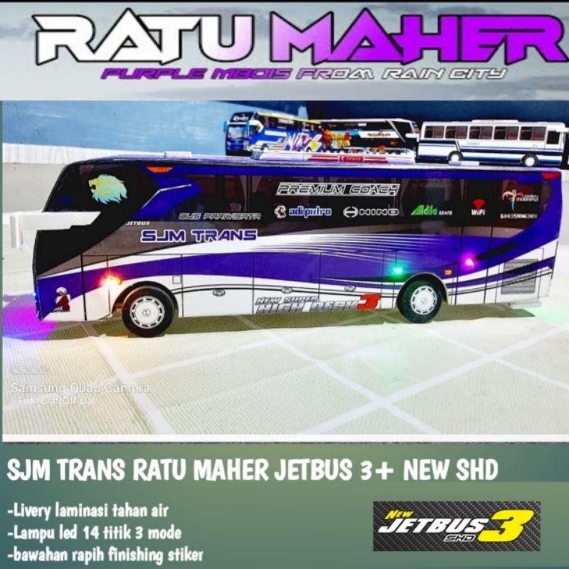 Mainan Bus Telolet Basuri Bis Telolet Basuri