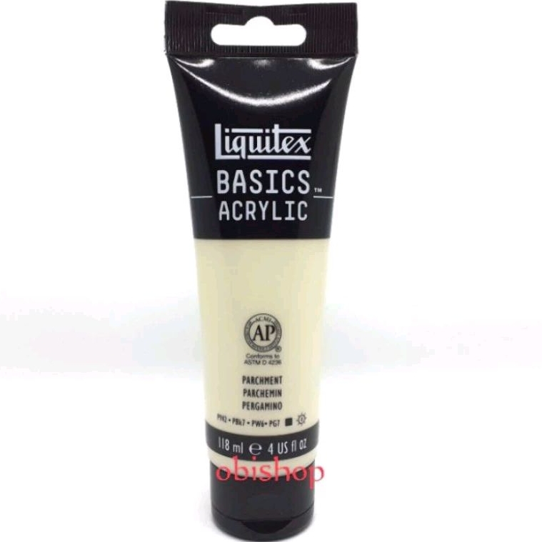 

Cat Akrilik Liquitex Basics Acrylic Colour 118 ml Parchment