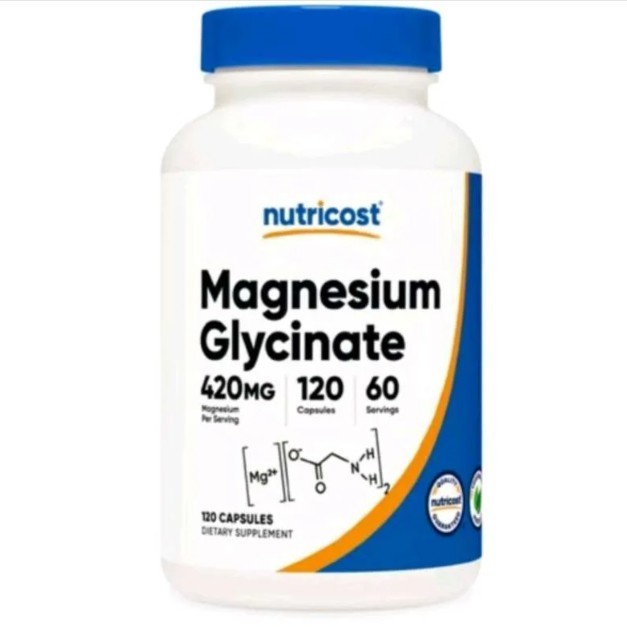 NUTRICOST MAGNESIUM GLYCINATE 420 mg 120 Capsules