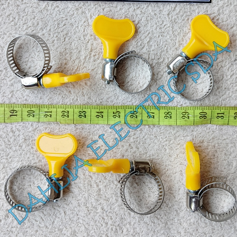 KLEM SELANG HANDLE KUNING