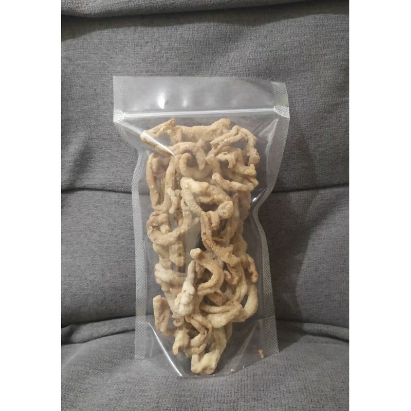 

Cemilan Kekinian Usus Crispy Snack Makanan Kecil Keripik