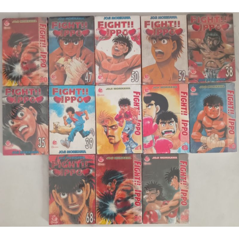 komik fight ippo - joji morikawa - komik original