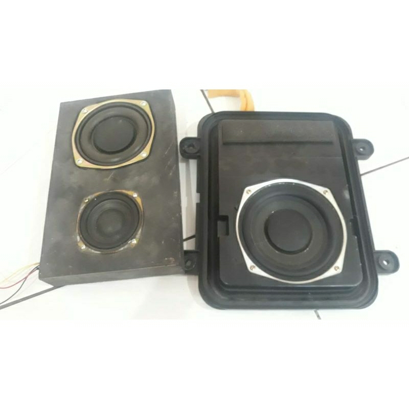 Subwoofer pasif bekas tv led polytron