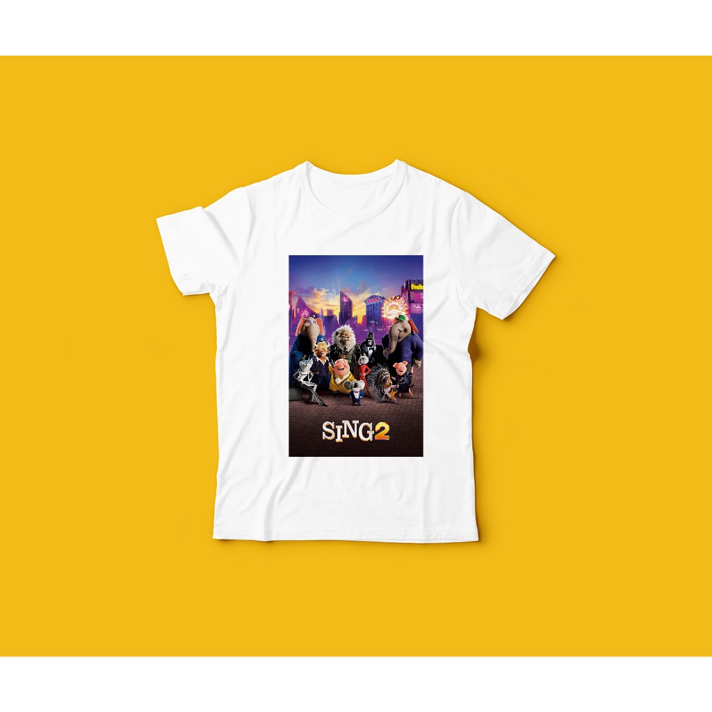 KD010 KAOS ANAK KAOS SING 2 KAOS DISTRO PREMIUM T-SHIRT