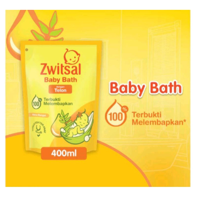 Zwitsal Baby Bath 400 ml