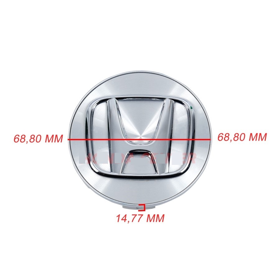 Aveiro shop - Cap dop tutup roda velg ring 17 hrv wrv brv crv odyssey civic turbo dop roda dop velg