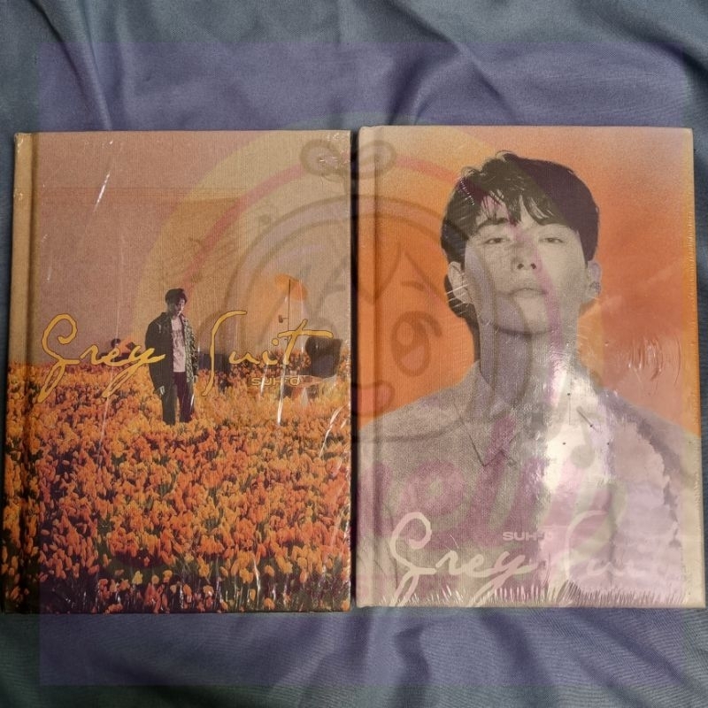 [READY] SUHO EXO GREY SUIT ALBUM SEALED