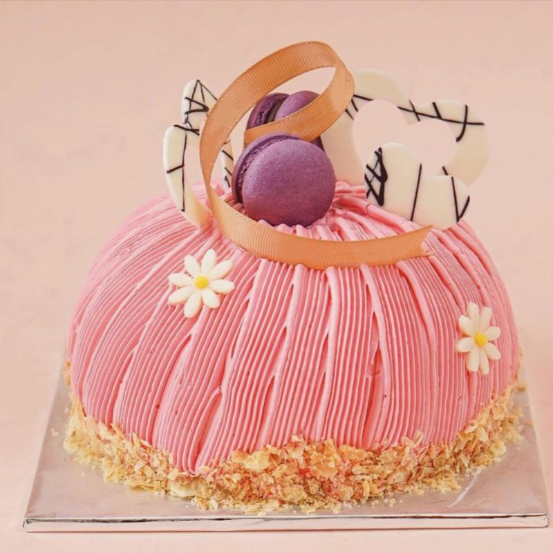 

Cake ulang tahun premium cantik birthday cake pink premiun cake princess cake costum hampers cake