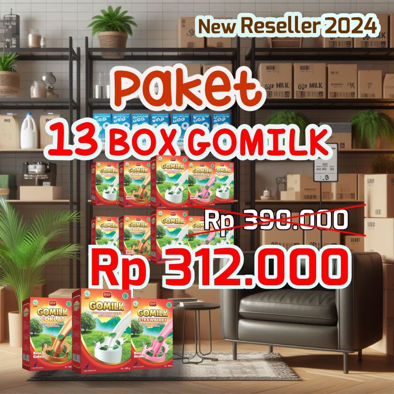 

PAKET 13 BOX GOMILK