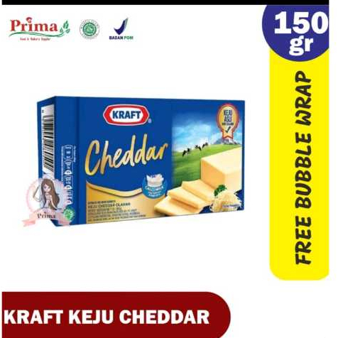 

KRAFT KEJU CHEDDAR 150 GR