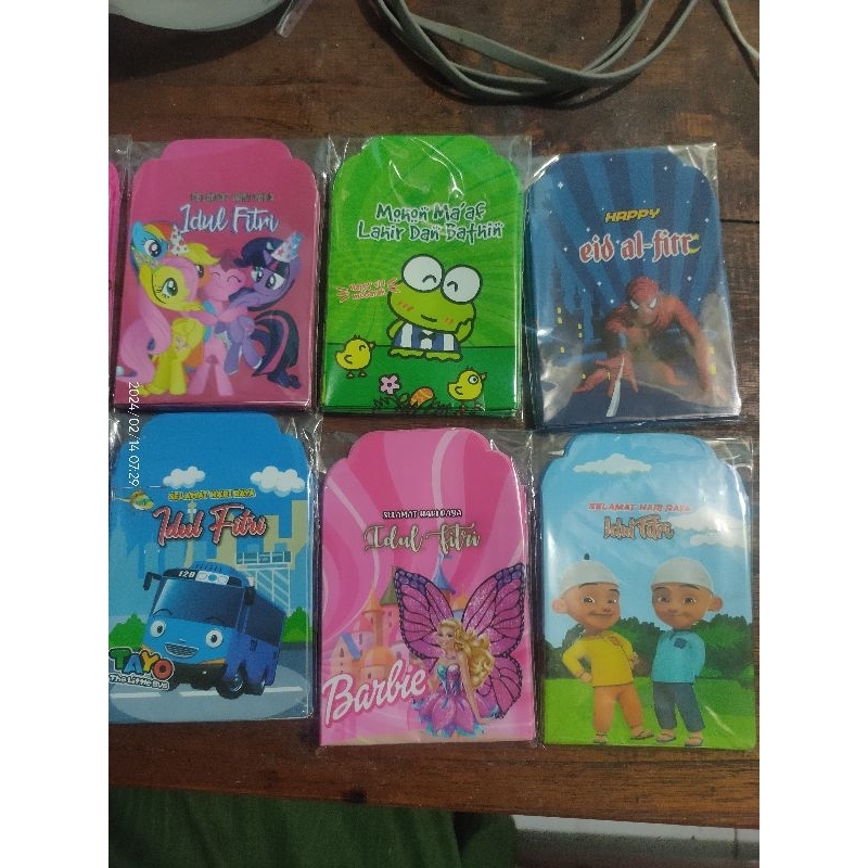 

Amplop Lebaran Medium 1 Pck Isi 10