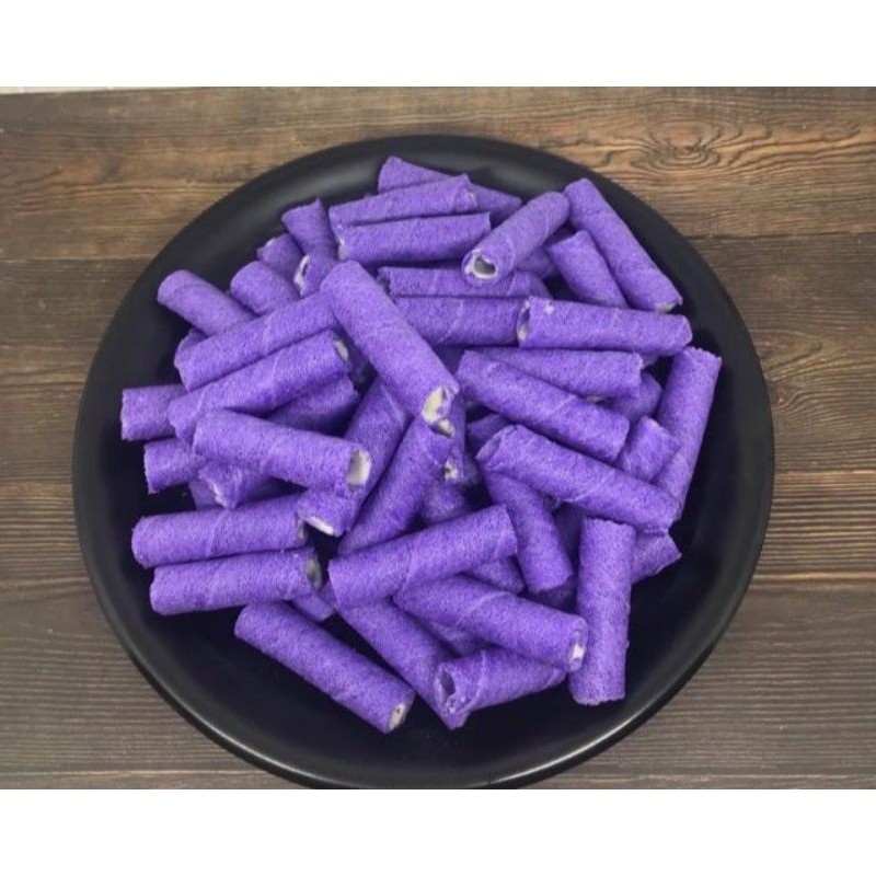 

Astor Mini 1 Kg Wafer Roll Blueberry Harga Camilan Grosir