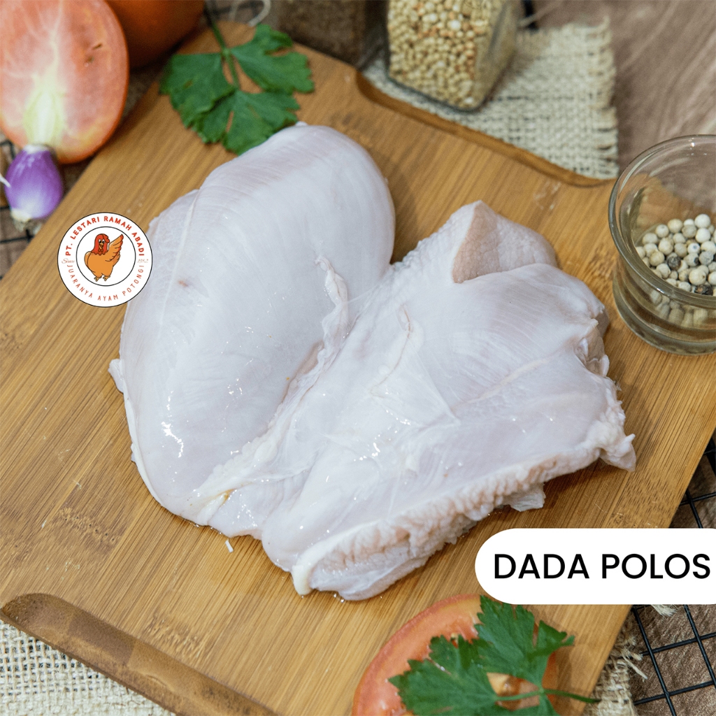 

Boneless Dada Ayam / Dada Ayam Fillet Premium Pack 1 Kg Kemasan Vacuum seal