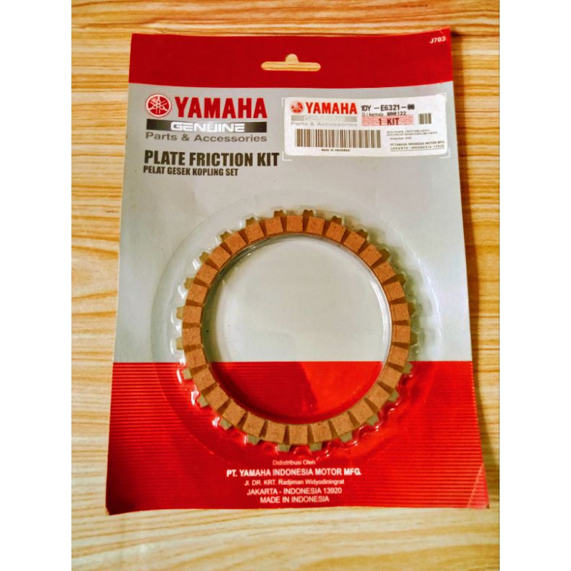 Plat Kopling/Kampas Kopling Set 1DY Yamaha Jupiter Z1