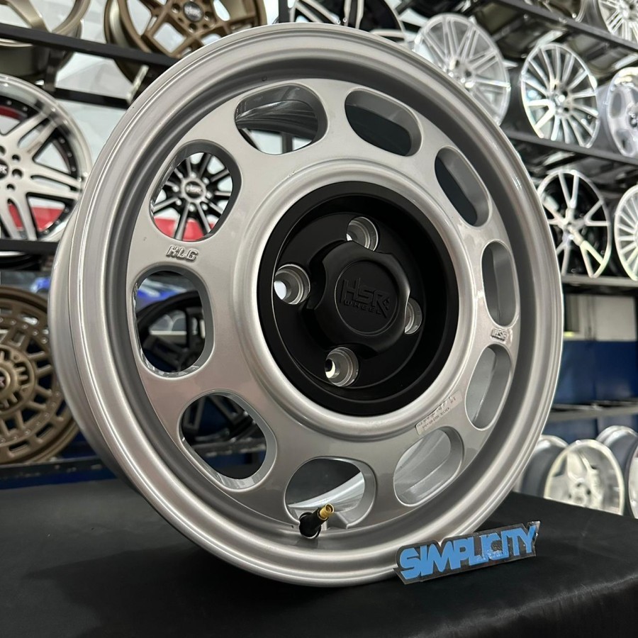 PELEK RACING MOBIL RING 14 HSR KLG WARNA SILVER