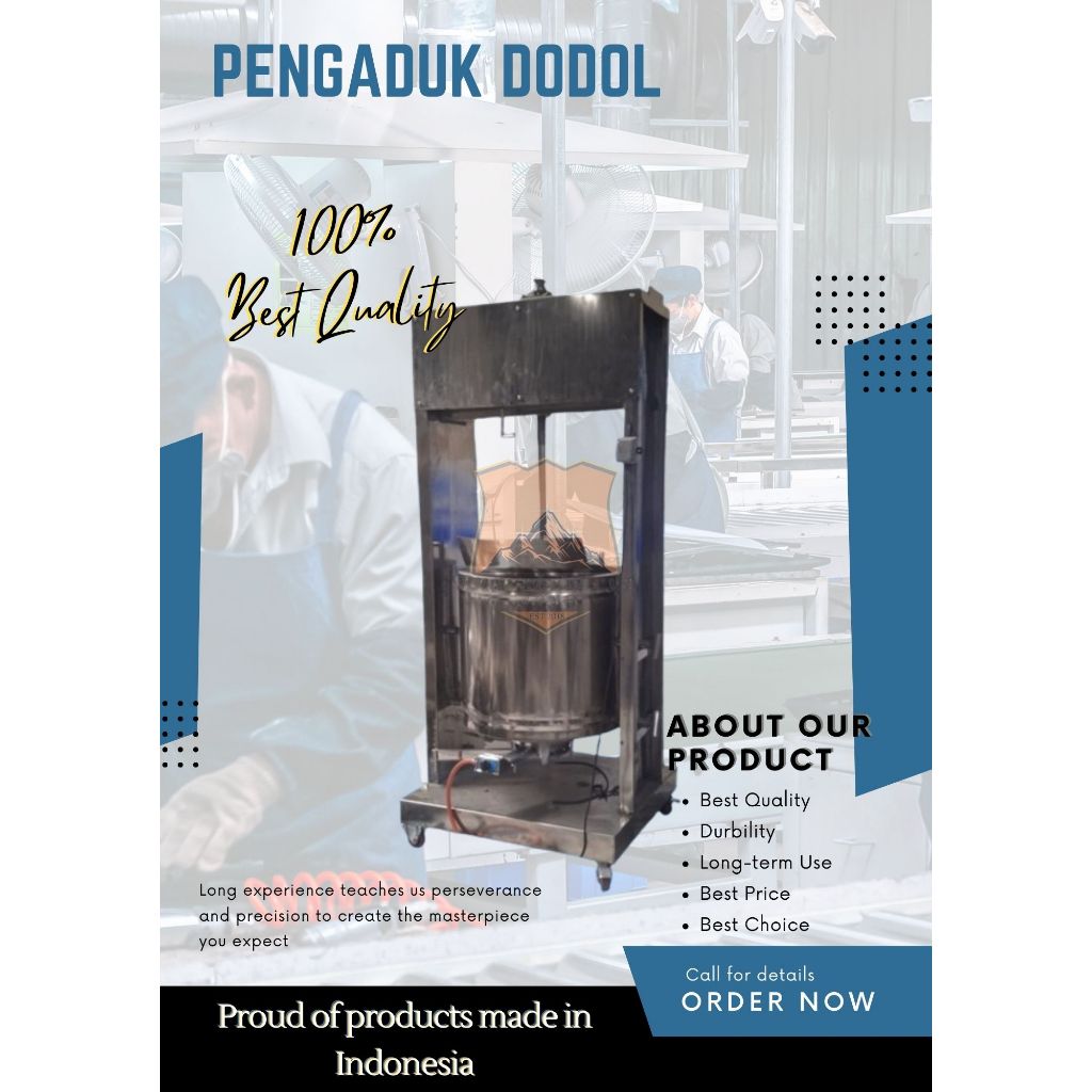 Mesin Pengaduk Dodol - Mesin Memasak Dodol