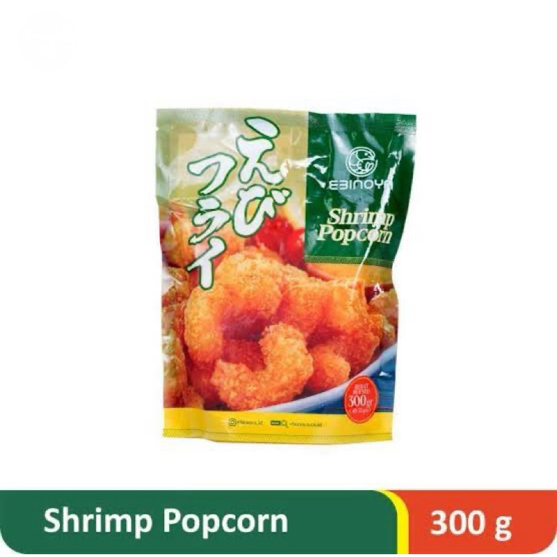 

EBINOYA Shrim Pop Corn 300 Gram