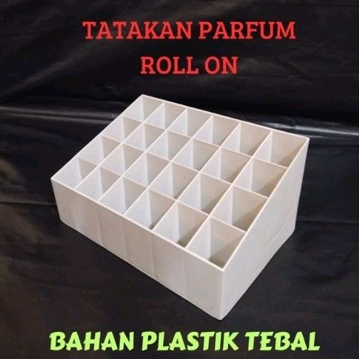 TEMPAT PARFUM ROLL ON BAHAN PLASTIK VIBER TEBAL