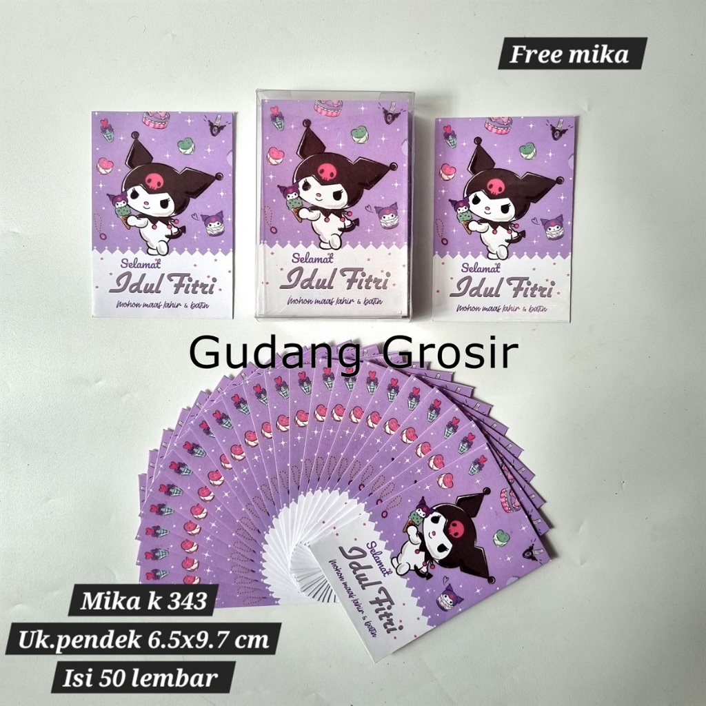 

ANGPAO AMPLOP LEBARAN IDUL FITRI MURAH MERIAH READY STOCK KOTAK MIKA ISI 50 LEMBAR