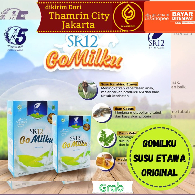 

SR12 THAMRIN CITY ,, GO MILKKU SR12 SUSU ETAWA SR12 SUSU HERBAL SUSU KAMBING