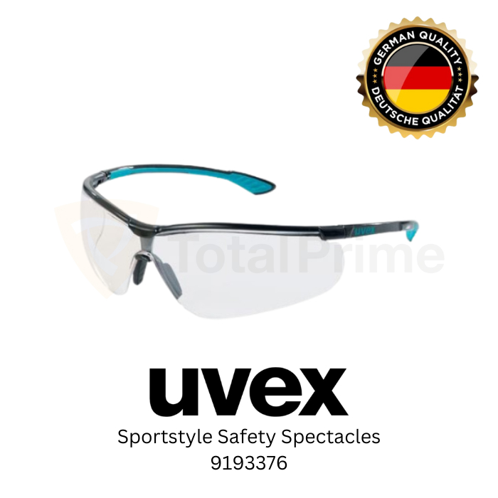 Uvex Sportstyle Clear Safety Glasses - 9193376