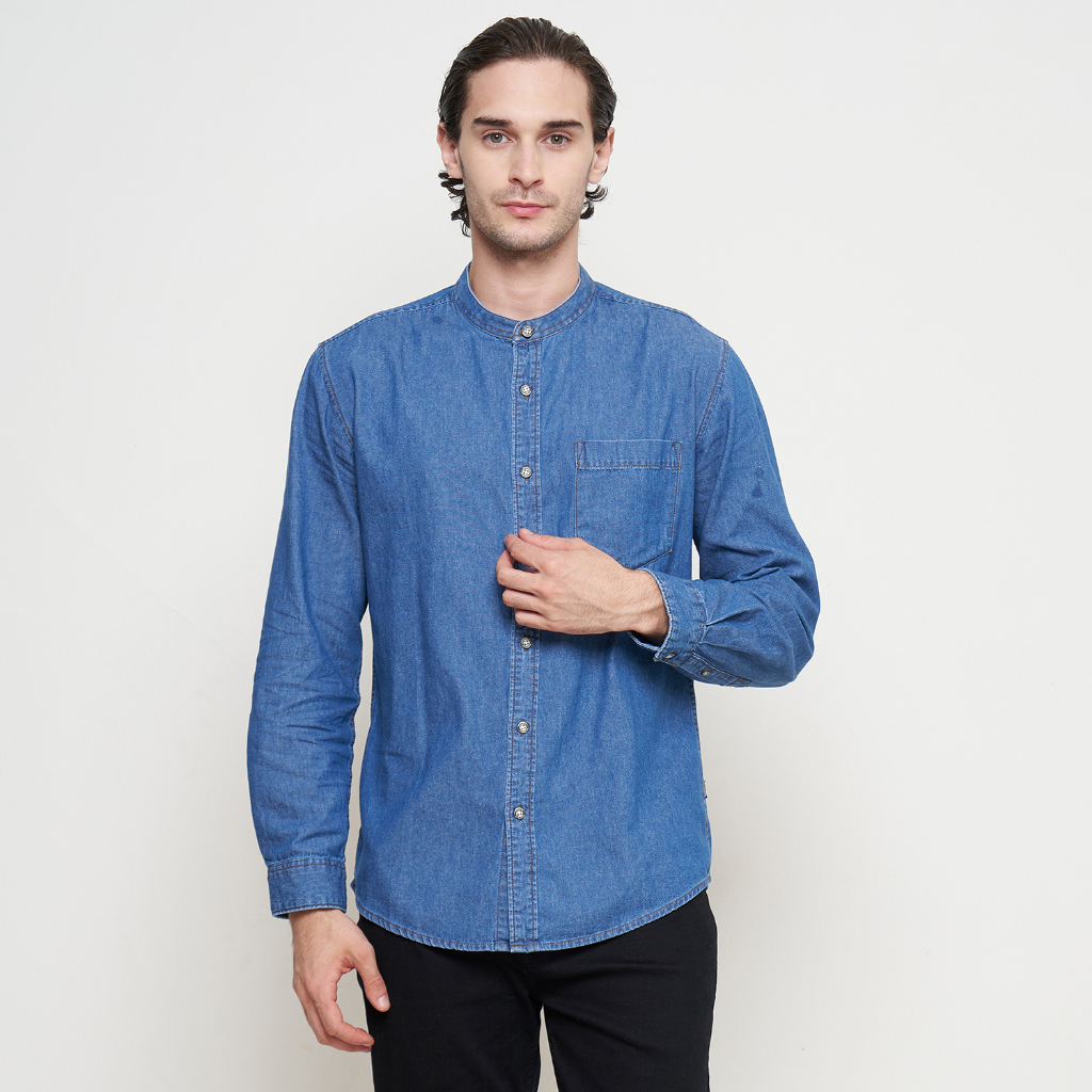 GABRIELLE KEMEJA KOKO LENGAN PANJANG REGULAR FIT BBCC362C1123