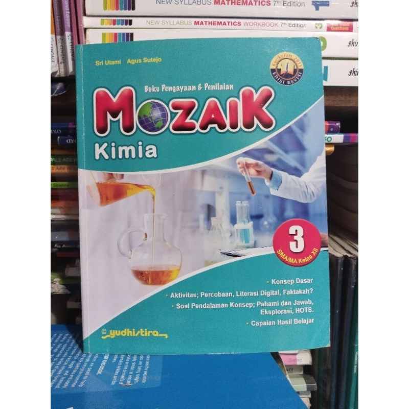 buku mozaik kimia kelas 12/XII/3 sma/ma yudhistira revisi