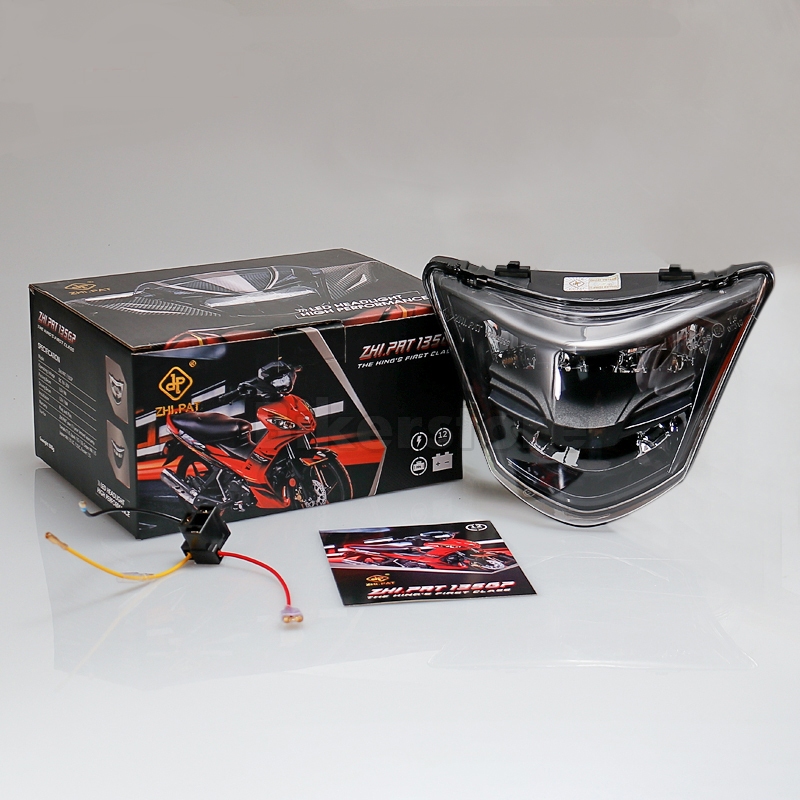 H4 Soket Zhipat Lampu Depan Lc135 Led Lc 135 V1 Max Old Terang Lc V1 Aksesori Kendaraan Mobil Motor