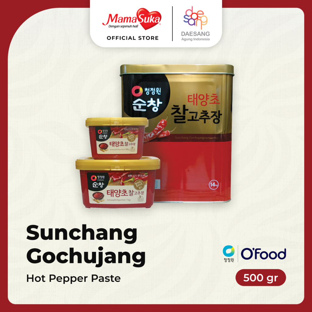 Chung Jung One - Sunchang Gochujang 500 gr (HALAL -MUI)