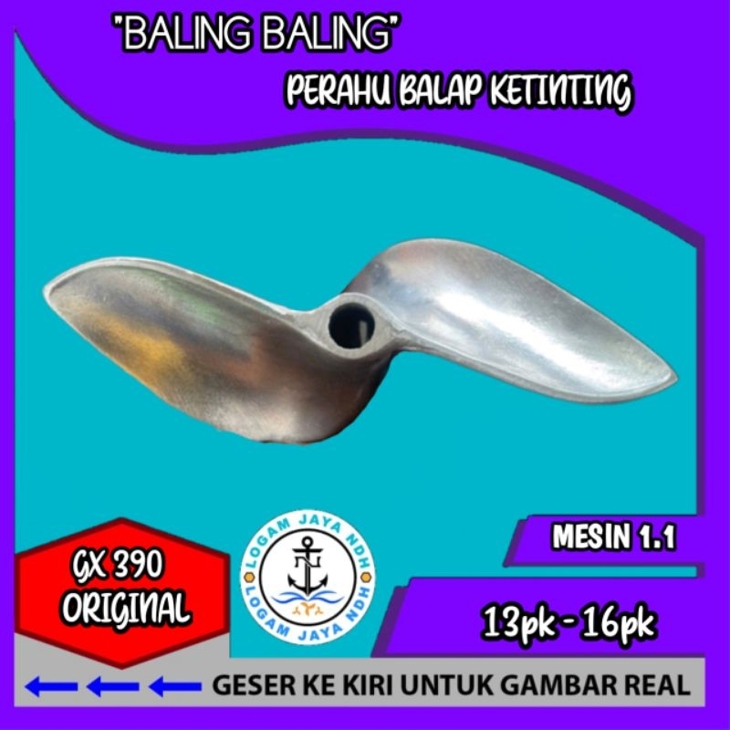 kipas perahu balap/baling baling perahu balap 390