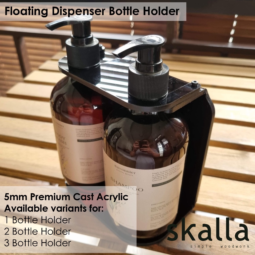 ART R57L Soap Dispenser bottle holder dudukan botol sabun shampoo handsoap dinding