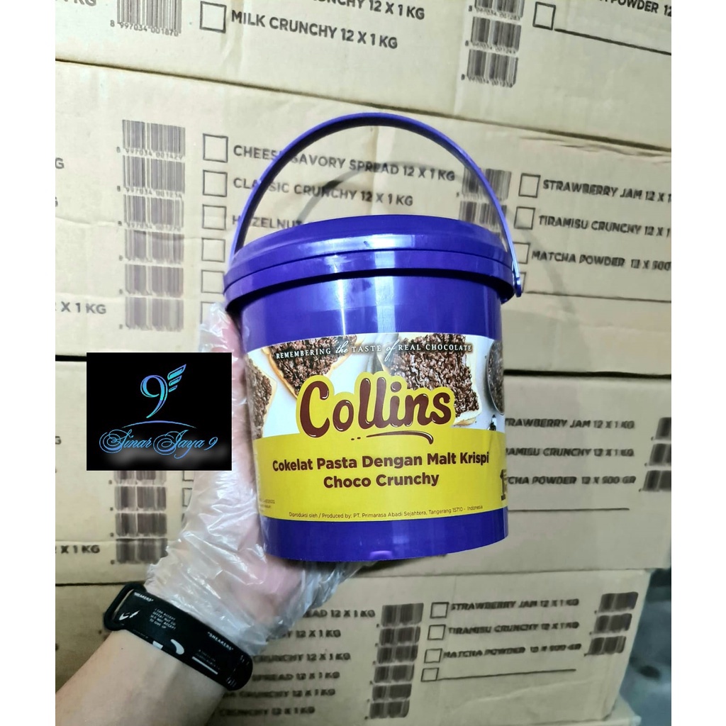 

TERBARU COLLINS Choco Crunchy 1kg Selai Roti Coklat Crunchy