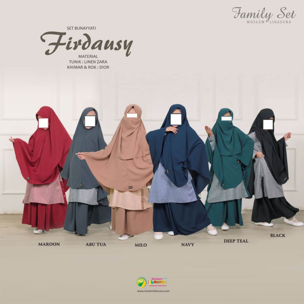 Set Gamis Anak Firdausy - Libasuna