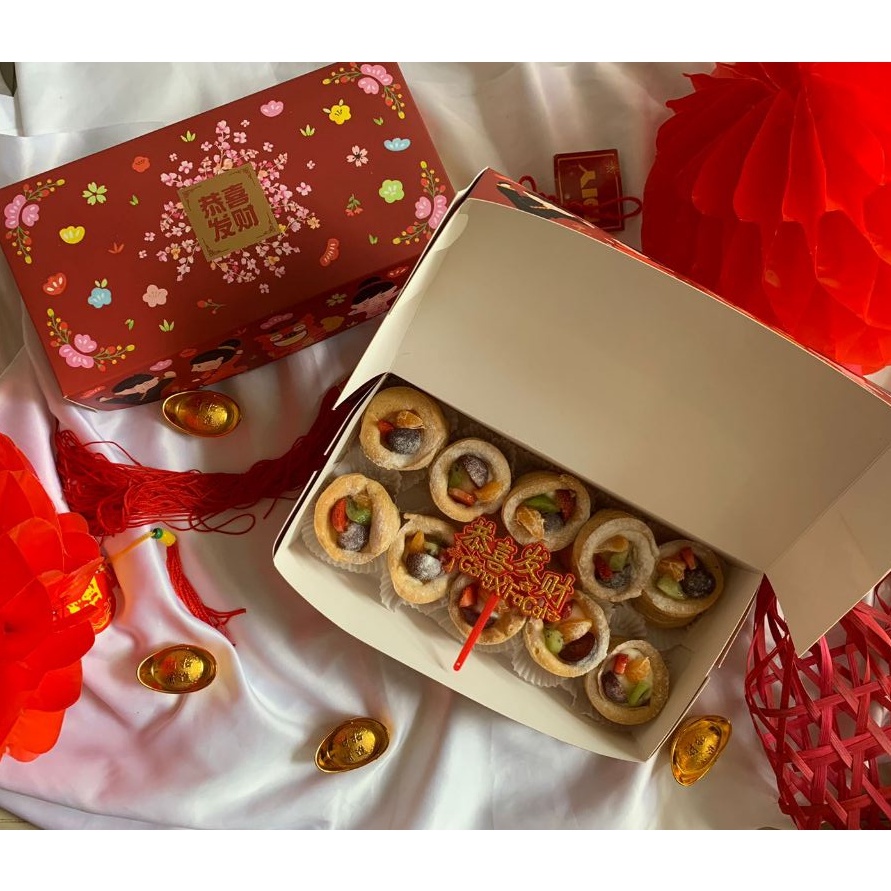 

READY STOK Hampers Idul Fitri Ulang tahun natal imlek Kue Soes Vla Kue Sus Vla Choux Cream