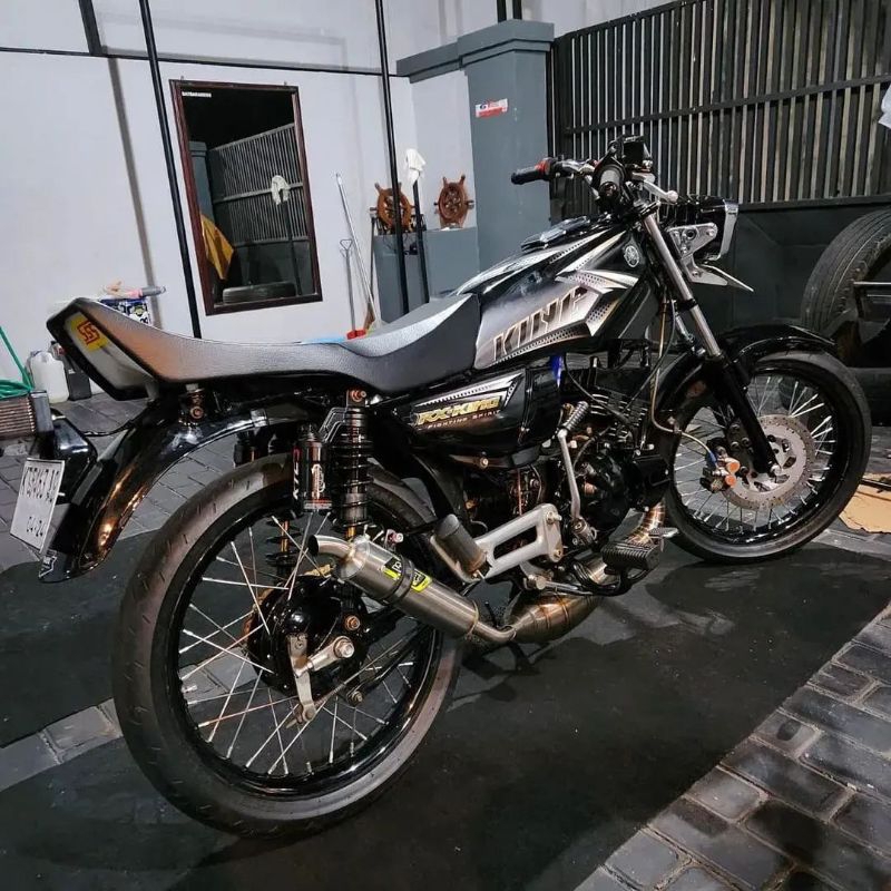 Striping Standar ORI YAMAHA RX KING 2008 HITAM l STRIPING STANDAR ORI YAMAHA RX KING 2008 MERAH l ST