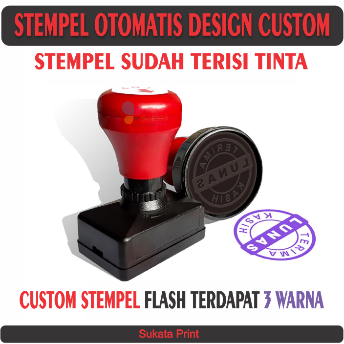 

Cetak Stempel Flash - Stampel Flash 1/3warna - stempel murah custom
