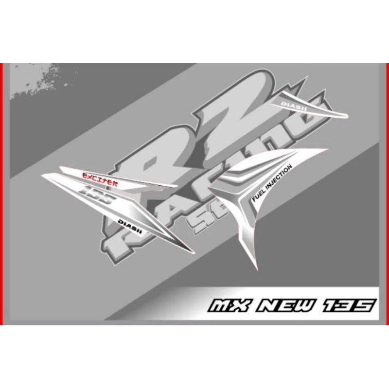 Striping Jupiter Mx 135 New Stiker Jupiter Mx 135 New Lis Body Motor