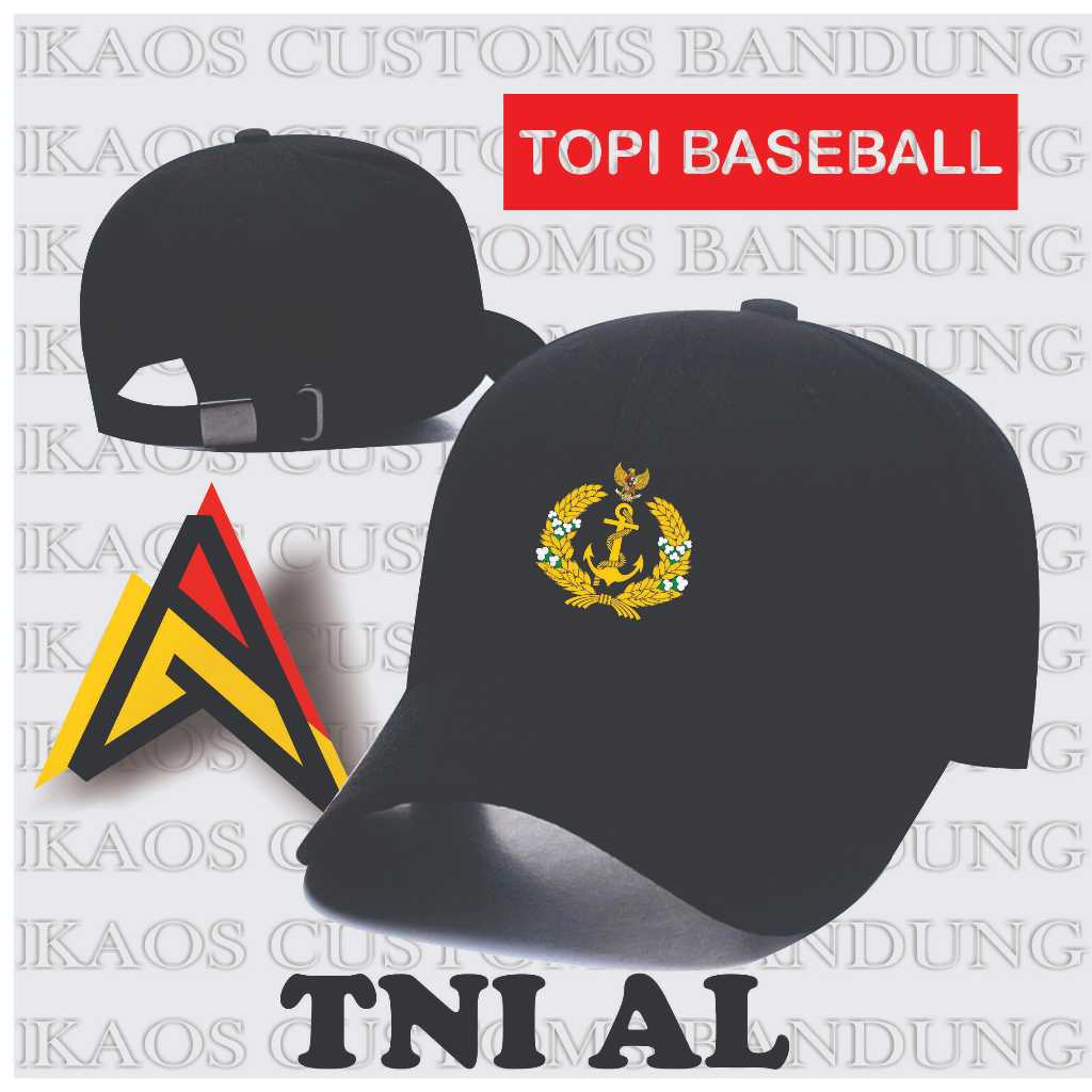 TOPI TENTARA ANGKATAN LAUT INDONESIA/ TOPI BASEBALL TENTARA AL / TOPI CASUAL TENTARA AL / TOPI PRIA 