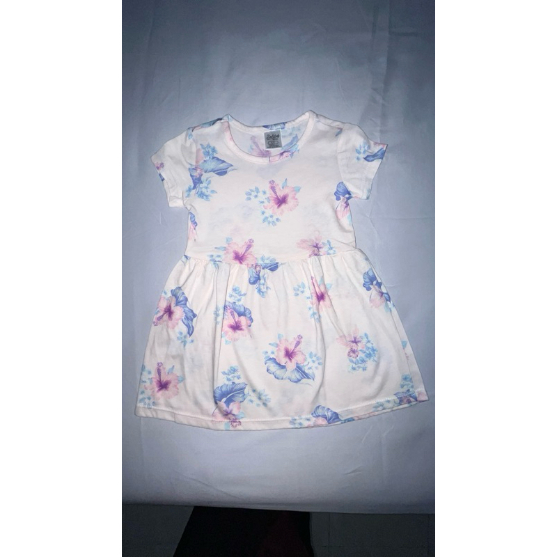 Zad kids dress motif bunga