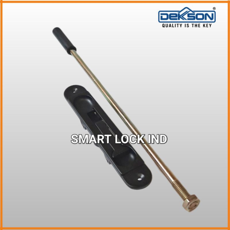 Flush Bolt Grendel Pintu Dekson Aluminiun