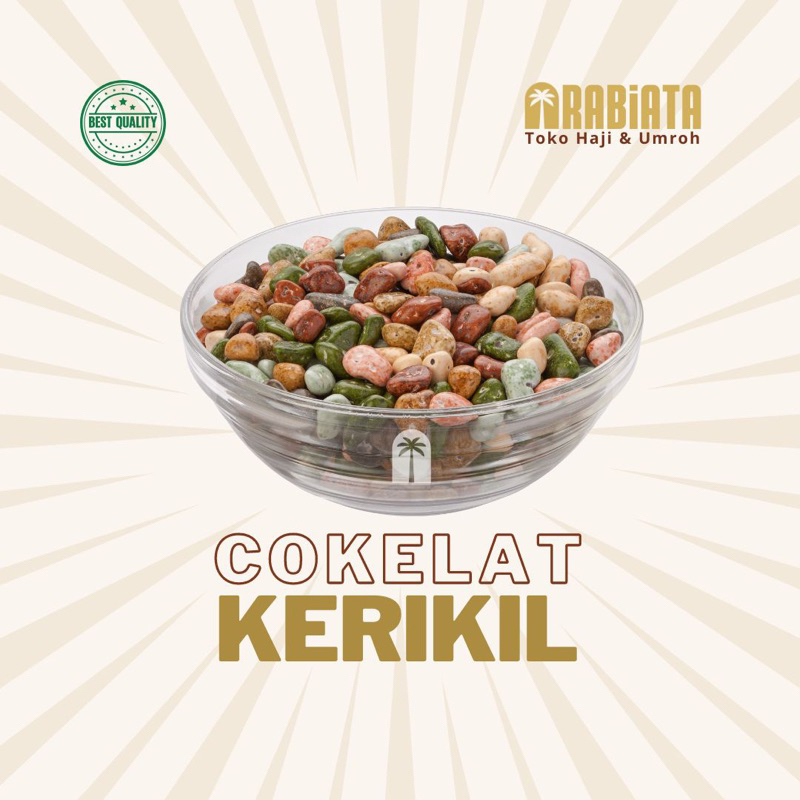 

COKELAT KERIKIL KHAS ARAB. manis,legit,kriuk !! arabiatastore