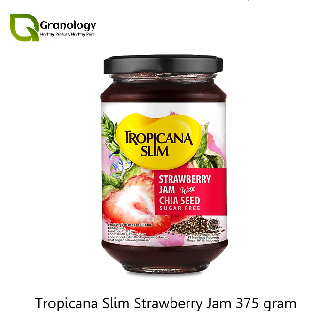 

Tropicana Slim Selai Strawberry / Strawberry Jam 375 gram
