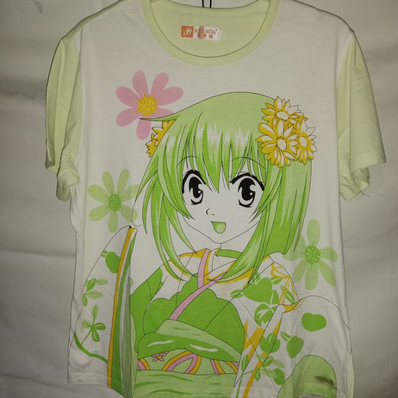 Kaos Anime cewek waifu