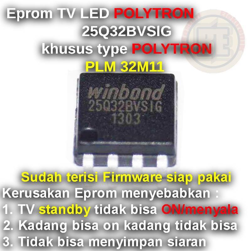 Ic Eprom Firmware TV POLYTRON PLM 32M11
