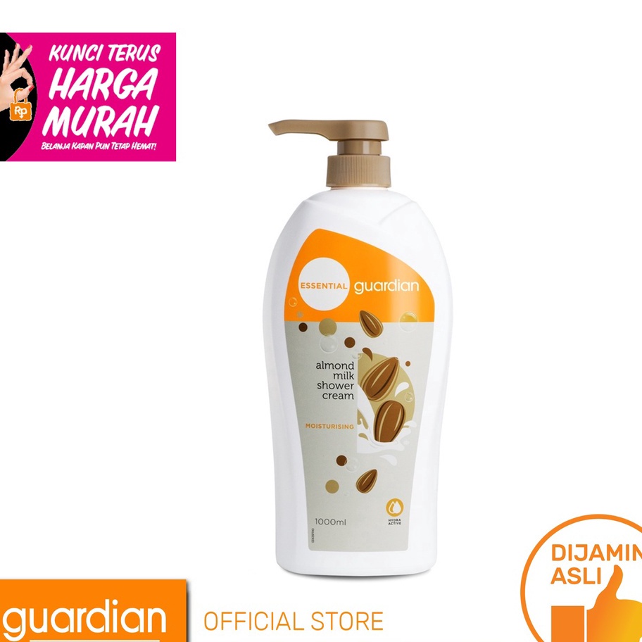 PROMO SALE GUARDIAN Essential Milk Almond Soft Shower Cream1L